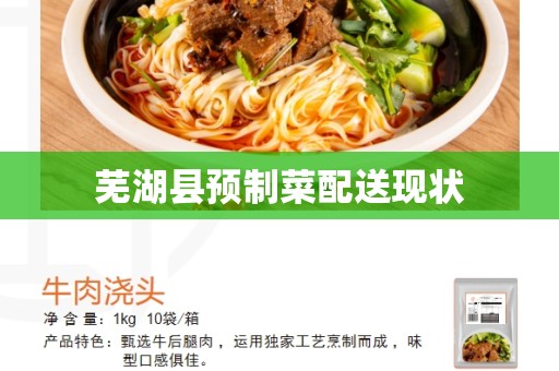 芜湖县预制菜配送现状