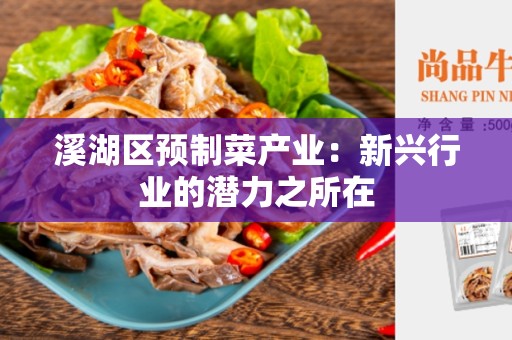 溪湖区预制菜产业：新兴行业的潜力之所在