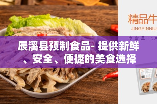 辰溪县预制食品- 提供新鲜、安全、便捷的美食选择