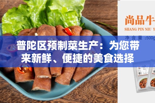 普陀区预制菜生产：为您带来新鲜、便捷的美食选择