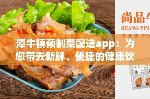 潭牛镇预制菜配送app：为您带去新鲜、便捷的健康饮食
