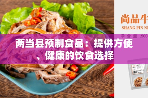 两当县预制食品：提供方便、健康的饮食选择