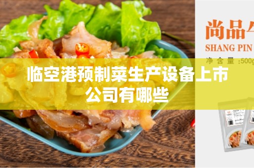 临空港预制菜生产设备上市公司有哪些
