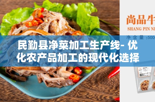 民勤县净菜加工生产线- 优化农产品加工的现代化选择