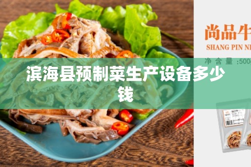 滨海县预制菜生产设备多少钱