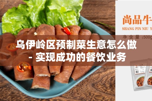 乌伊岭区预制菜生意怎么做 - 实现成功的餐饮业务