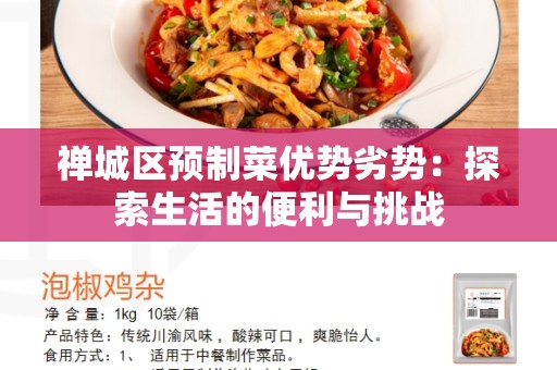 禅城区预制菜优势劣势：探索生活的便利与挑战