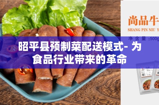 昭平县预制菜配送模式- 为食品行业带来的革命