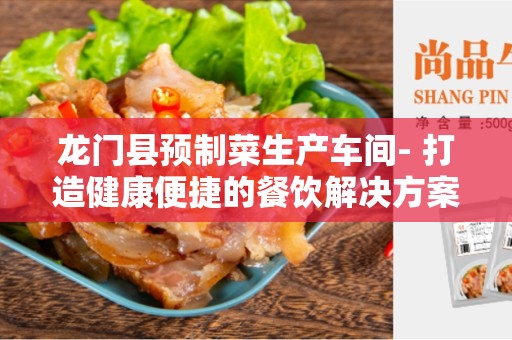龙门县预制菜生产车间- 打造健康便捷的餐饮解决方案