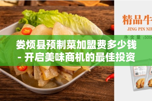 娄烦县预制菜加盟费多少钱- 开启美味商机的最佳投资选择