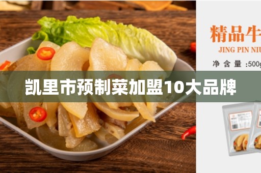 凯里市预制菜加盟10大品牌