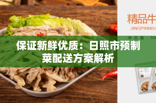 保证新鲜优质：日照市预制菜配送方案解析