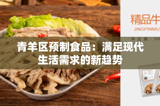 青羊区预制食品：满足现代生活需求的新趋势