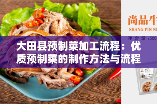 大田县预制菜加工流程：优质预制菜的制作方法与流程
