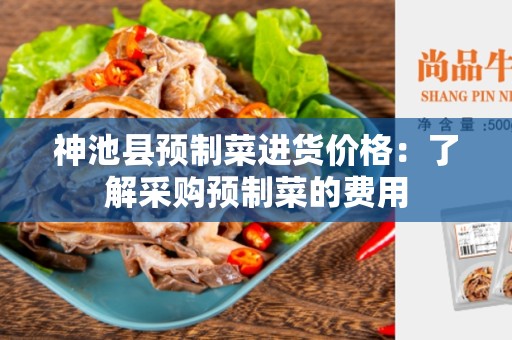 神池县预制菜进货价格：了解采购预制菜的费用
