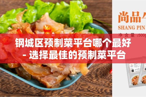 钢城区预制菜平台哪个最好 - 选择最佳的预制菜平台