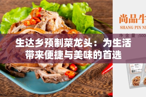 生达乡预制菜龙头：为生活带来便捷与美味的首选