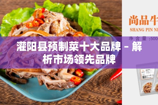灌阳县预制菜十大品牌 – 解析市场领先品牌
