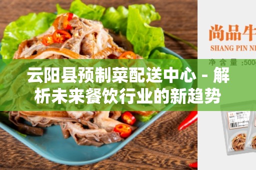 云阳县预制菜配送中心 - 解析未来餐饮行业的新趋势