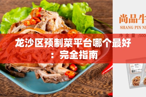 龙沙区预制菜平台哪个最好：完全指南