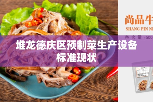 堆龙德庆区预制菜生产设备标准现状