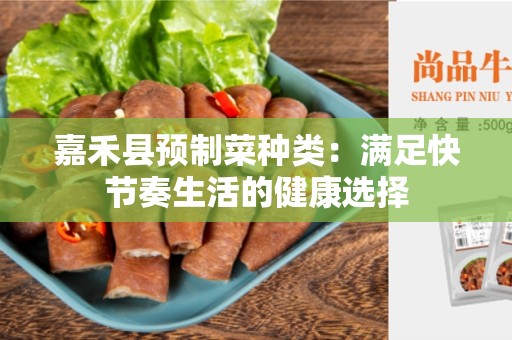嘉禾县预制菜种类：满足快节奏生活的健康选择