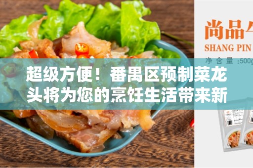 超级方便！番禺区预制菜龙头将为您的烹饪生活带来新变革