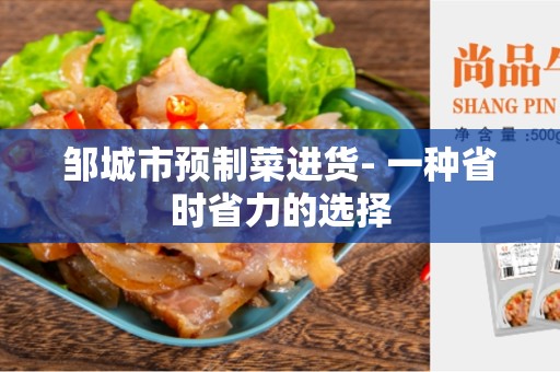 邹城市预制菜进货- 一种省时省力的选择