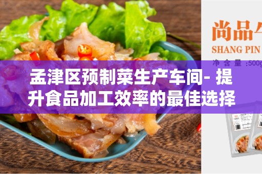 孟津区预制菜生产车间- 提升食品加工效率的最佳选择