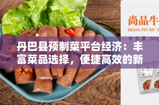丹巴县预制菜平台经济：丰富菜品选择，便捷高效的新型经济模式