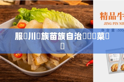 服務川傜族苗族自治縣預製菜種類