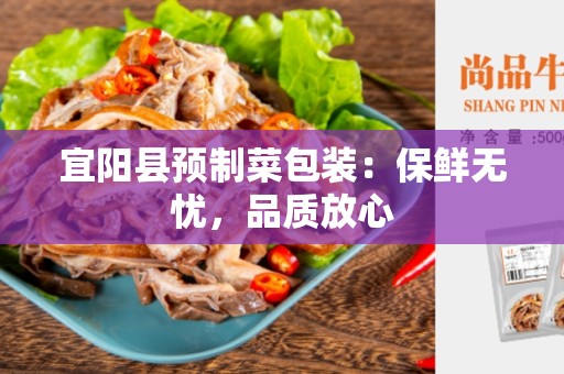 宜阳县预制菜包装：保鲜无忧，品质放心