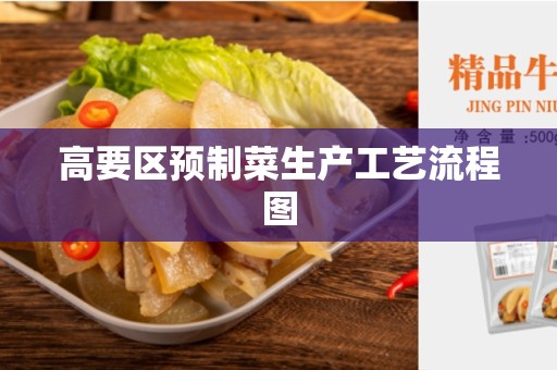 高要区预制菜生产工艺流程图