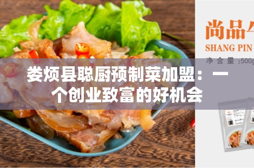 娄烦县聪厨预制菜加盟：一个创业致富的好机会