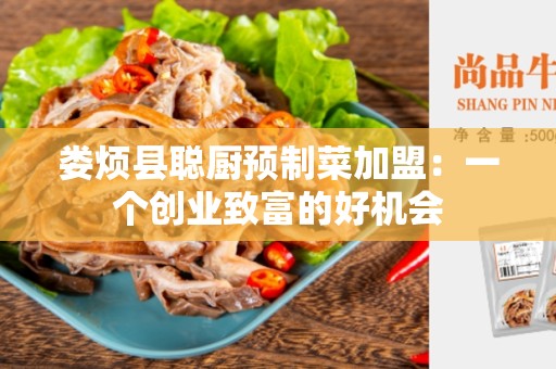 娄烦县聪厨预制菜加盟：一个创业致富的好机会