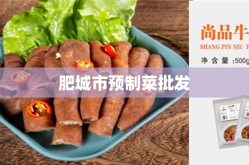 肥城市预制菜批发