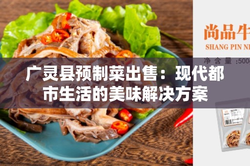 广灵县预制菜出售：现代都市生活的美味解决方案