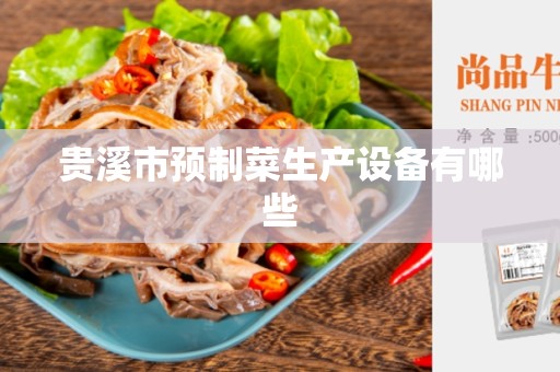 贵溪市预制菜生产设备有哪些