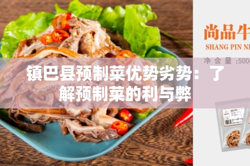 镇巴县预制菜优势劣势：了解预制菜的利与弊