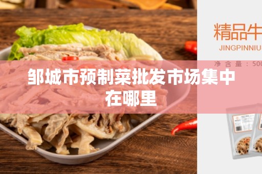 邹城市预制菜批发市场集中在哪里