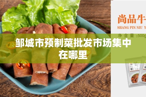 邹城市预制菜批发市场集中在哪里