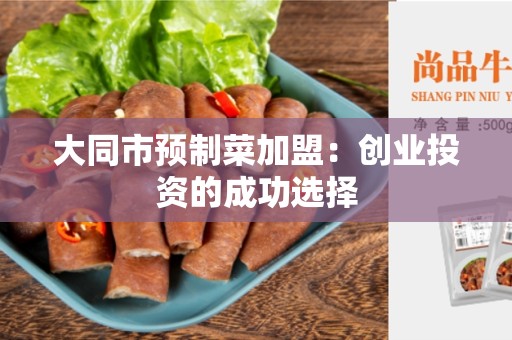 大同市预制菜加盟：创业投资的成功选择