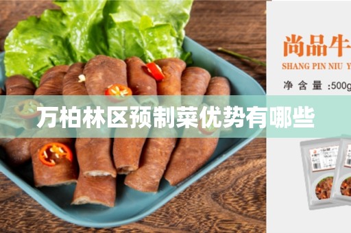 万柏林区预制菜优势有哪些