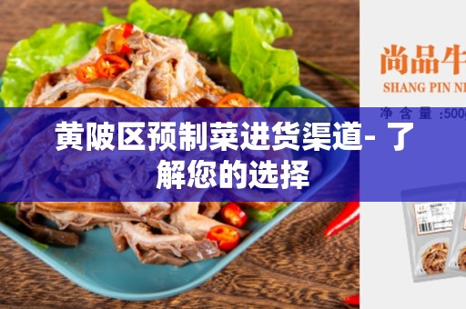 黄陂区预制菜进货渠道- 了解您的选择