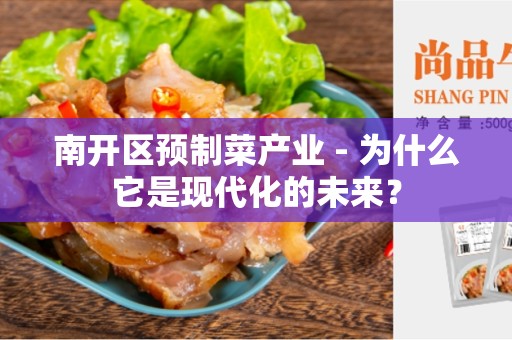 南开区预制菜产业 - 为什么它是现代化的未来？