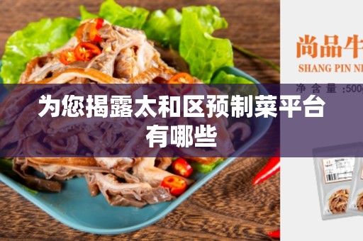 为您揭露太和区预制菜平台有哪些