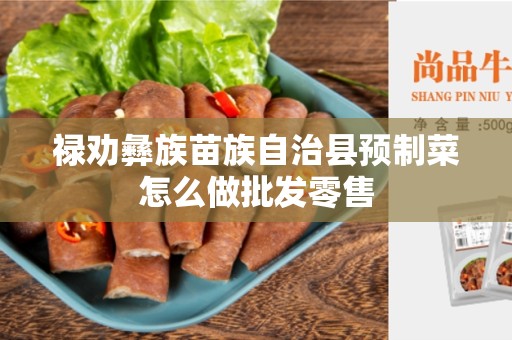 禄劝彝族苗族自治县预制菜怎么做批发零售
