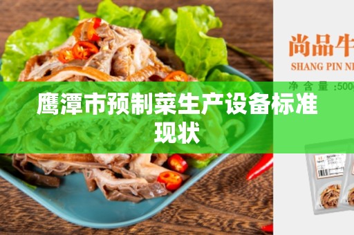鹰潭市预制菜生产设备标准现状