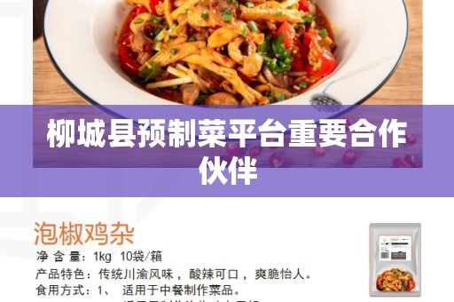 柳城县预制菜平台重要合作伙伴