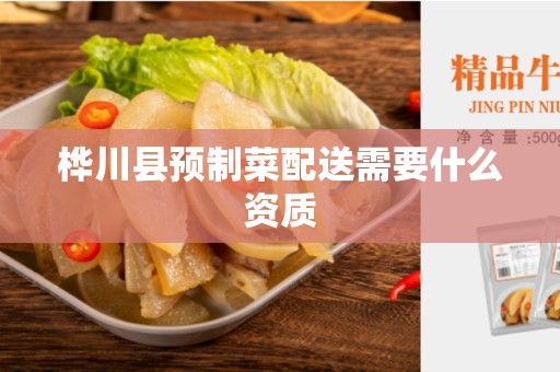 桦川县预制菜配送需要什么资质
